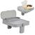 Tava multifunctionala 4 in 1 SPA Bestway, maner reglabil - 3- Roveli