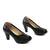 Pantofi cu platforma, de dama , perforati A9896-BLACK, Culoare (12): Negru, Marime (12): 37* - 3- Roveli