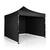 Pavilion de gradina, cu 3 pereti, fabricat din PVC, constructie din otel, acoperisul din PVC 1280D – 100% impermeabil, filtru UV UPF50+, 3 x 3 m, negru - 9- Roveli