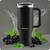 Cana termos, otel inoxidabil, capac 3 in 1, baut, gaura, pai, cu maner, mentinere cald si rece, inaltimea de 27 cm, 1180 ml, negru - 6- Roveli