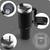 Cana termos, otel inoxidabil, capac 3 in 1, baut, gaura, pai, cu maner, mentinere cald si rece, inaltimea de 27 cm, 1180 ml, negru - 7- Roveli