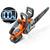 Ferastrau cu lant fara fir, motor fara perii, 12" inch, frana de siguranta, 4,0 Ah, 9,2 m/s - 5- Roveli