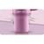 Cana termos, otel inoxidabil, capac 3 in 1, baut, gaura, pai, cu maner, mentinere cald si rece, inaltimea de 27 cm, 1180 ml, roz - 4- Roveli