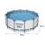 ​Piscina cu cadru metalic, material PVC, pompa de filtrare, filtru pompa tip II, scara, folie si prelata, minge, aripioare de inot, capacitate 12690 litri, forma rotunda, 396 x 122 cm - 4- Roveli