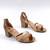 ​Sandale dama , elegante cu reflexii stralucitoare AG-603-ROSE/GOLD - 4- Roveli