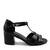 Sandale comode de dama , cu toc mediu 88-1A-BLACK, Culoare (12): Negru, Marime (12): 37 - - Roveli