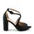 Sandale elegante de dama , cu reflexe stralucitoare 908-9-BLACK, Culoare (12): Negru, Marime (12): 39 - - Roveli