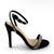 ​Sandale elegante de dama , cu reflexii stralucitoare LE7128-BLACK, Culoare (12): Negru, Marime (12): 37 - 4- Roveli