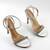 Sandale elegante de dama , cu reflexii stralucitoare LE7128-SILVER, Culoare (12): Argintiu, Marime (12): 36 - 3- Roveli