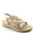 Sandale comode de dama , cu bretele  elastice, incrucisate  SW003-3-BEIGE, Culoare (12): Bej, Marime (12): 41** - - Roveli