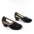 Pantofi comozi de dama , cu decupaje laterale , perforati B162-BLACK, Culoare (12): Negru, Marime (12): 39 - 5- Roveli