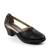Pantofi comozi de dama , cu decupaje laterale , perforati B162-BLACK, Culoare (12): Negru, Marime (12): 39 - 4- Roveli