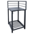 Insula de bucatarie de gradina de colt, metal, gri, TANITA TYP 1 - - Roveli