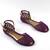 Sandale usoare de dama , cu bareta pe glezna 585-PURPLE, Culoare (12): Mov, Marime (12): 39 - 2- Roveli