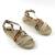 Sandale usoare de dama , cu barete 612- BEIGE, Culoare (12): BEJ/ANIMAL PRINT, Marime (12): 37 - 3- Roveli