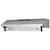 RESIGILAT: ​Hota clasica, 2 motoare, 94 W, 60 x 50 x 14 cm, tehnologie Eco+, 3 trepte de absorbtie, argintie - - Roveli