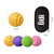 Set 8 bile magnetice senzoriale, antistres, diverse texturi, multicolor - 5- Roveli