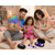 Set 8 bile magnetice senzoriale, antistres, diverse texturi, mov - 7- Roveli