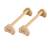 Set 2 Manere pentru flotari din lemn, antiderapante, pentru fitness, gimnastica si calistenica, 50 cm - - Roveli