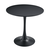 Masa de sufragerie, rotunda, negru, diametru 80 cm, REVENTON NEW - 2- Roveli