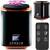 RESIGILAT: Umidificator de aer, functia de ionizare a aerului, de aromaterapie, ceata rece, oprire automata, rezervor 2,6 l, 250 ml/h, temporizator, higrostat si higrometru incorporabil, negru - 2- Roveli