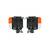 Set faruri universale tractor stanga si dreapta cu LED 10-80V, temperatura culoare 6000K, pozitii 3W LED si semnalizare 3W LED Breckner BK69132 - 2- Roveli