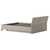 Pat matrimonial, 160x200, gri-maroniu Taupe, DOMCA - 5- Roveli