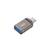 Adaptor conector XO de la USB-C  Tip C la USB-A  Cod: XO-NB281B - - Roveli
