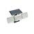 Lampa LED solara cu telecomanda 224 leduri 2000mAh IP65 Cod: BK69957 - - Roveli