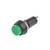 Buton auto cu retinere ON-OFF verde aplicatii electrice universale 12V Cod: LB - - Roveli