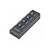 Hub USB multiplu 4 porturi USB 2.0 High Speed cu intrerupator LED si alimentare DC - 5- Roveli