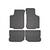 Covoare interior cauciuc El Toro compatibile Volkswagen Bora 1997–2005 Cod: 0012 P60 - - Roveli