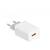 Incarcator retea 220V-5V 18W 3A  ALB, GOLF Cod: GF-U206Q - - Roveli