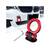 Ornament racing carlig remorcare negru argintiu rosu albastru Cod: IS07220 - 3- Roveli