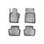 Covoare  cauciuc tavita  compatibile BMW X3 E83 2003-2010  Cod: 2D 62402 / A10 - 3- Roveli