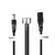 Comutator LED Touch si Dimer Argintiu + Cablu Negru COD: 3341 - 3- Roveli
