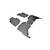 Covoare cauciuc tavita compatibile Toyota Hilux 2012-2015 Cod: 2D 61954​​ / A10 - 3- Roveli