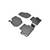 Covoare cauciuc tavita compatibile  Volvo XC70 III 2007-2016 Cod: 2D 62102 / A10 - - Roveli
