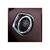 Ornament argintiu universal pentru buton start-stop, cu cristale stralucitoare Cod: JS-21 - - Roveli