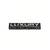 Ornament metalic auto Luxury crom cu negru 7.5x1.5 cm Cod: JST-01 - 3- Roveli
