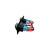 Panou cu 2 intrerupatoare tip Rocket  si voltmetru   Cod: YJ-SPA100 - 2- Roveli