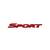 Ornament  metalic "SPORT" 16.5cmx2.3cm Cod: JS-14 - - Roveli