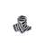 Ornament  metalic "DAKAR" 5.5cmx5cm Cod: JS-20 - - Roveli