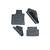 Covoare cauciuc compatibile Dacia Sandero III 2021-> Cod: KROM013 - - Roveli