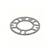 Distantier jante universal din aliaj de aluminiu 5mm Cod: WS600 - - Roveli