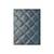 Material imitatie piele tapiterie romb cu gaurele  negru/cusatura gri Cod: Y02NG - 2- Roveli