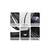 Rola de film autoadeziv 5D carbon pentru protectie bandouri sau praguri 10cmx5m Cod: K5D10cm - 2- Roveli