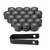 Set capace prezoane cu cheie Culoare: gri/19" Cod: 15609-19G - 2- Roveli