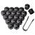 Set capace prezoane cu cheie Culoare: negru /21" Cod: 15609-21N - - Roveli