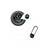 Capace prezoane 17 mm cu cheie negru sau gri Cod: FST-PRZ1 - 2- Roveli